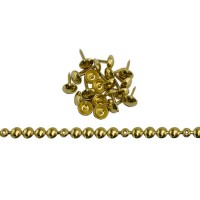 Vinukas baldinis BRASSED 100/9.5mm